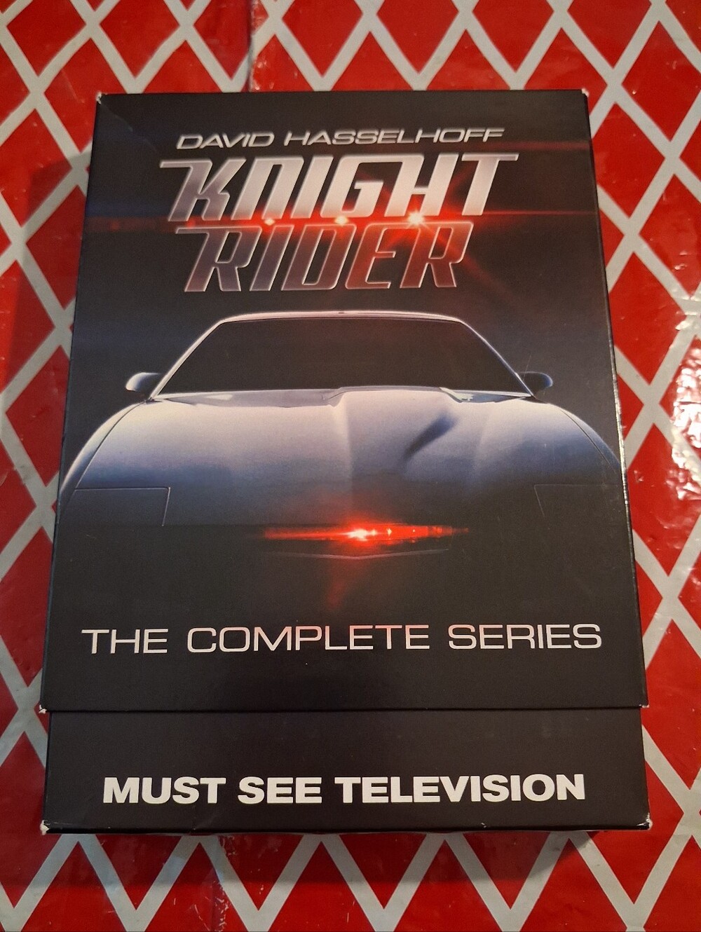 Knight Rider The Complete Series DVD Box Set staring David Hasselhoff with KITT